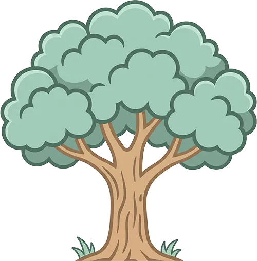 Illustration d'un arbre représentant l'arborescence d'un site web