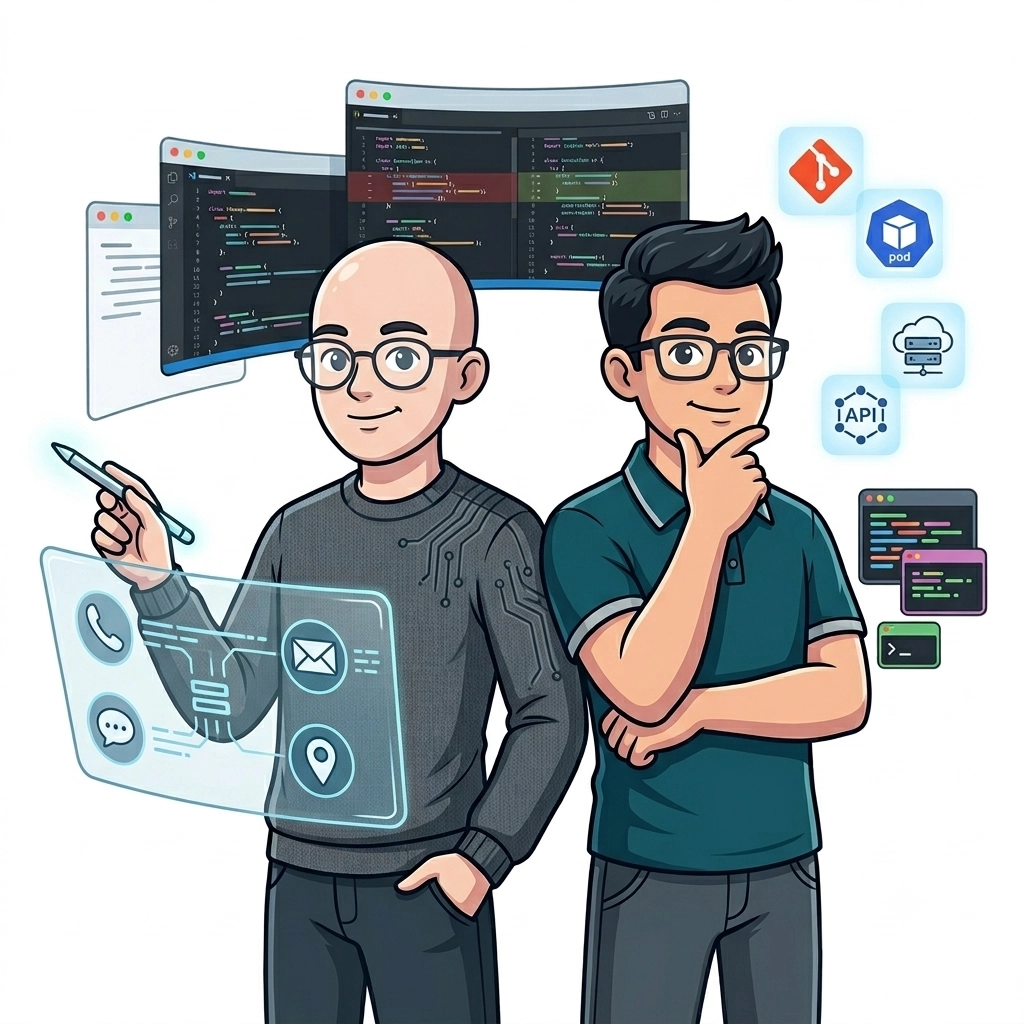 Serge & François chez SF Solutions à Buzançais